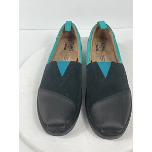 Toms x + So ILL Womens Alpargata Casual Flats Shoe Size 9.5